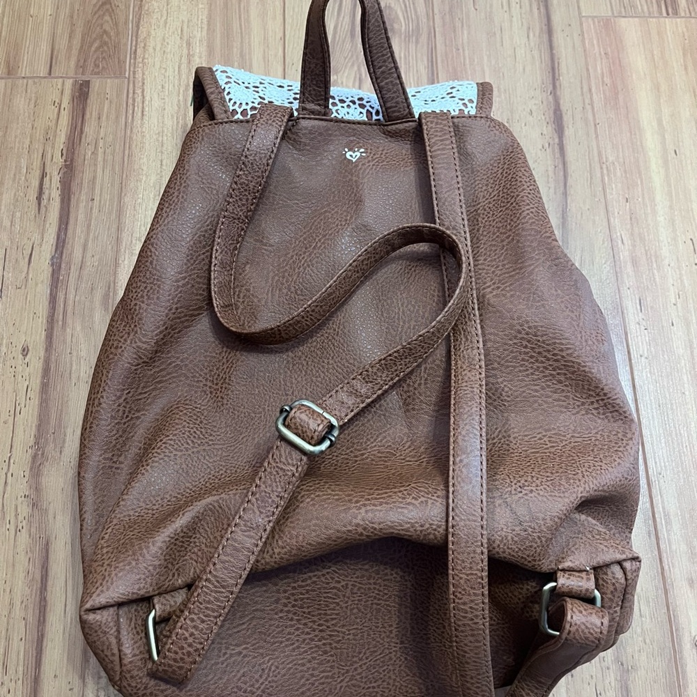 Boho Look faux leather Backpack - Picture 2 of 7